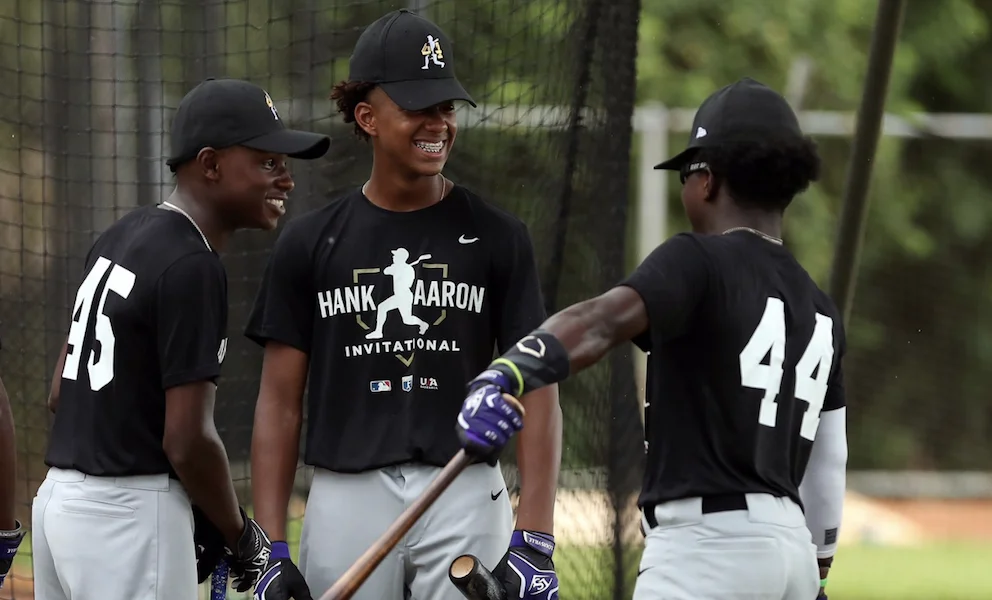 Arizona Black HS baseball players find solidarity at Hank Aaron camp