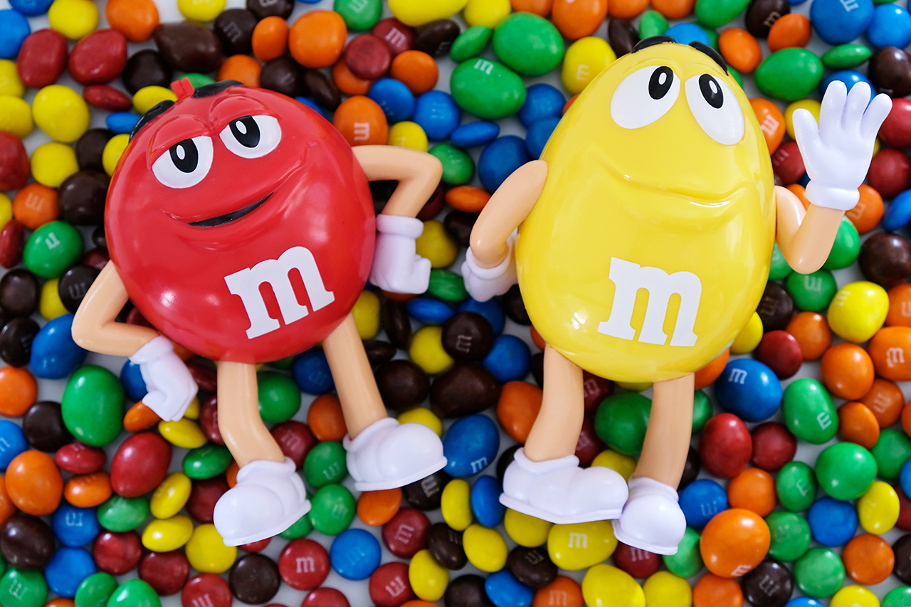 Mars M&m: Mars gives six M&M characters a makeover to promote