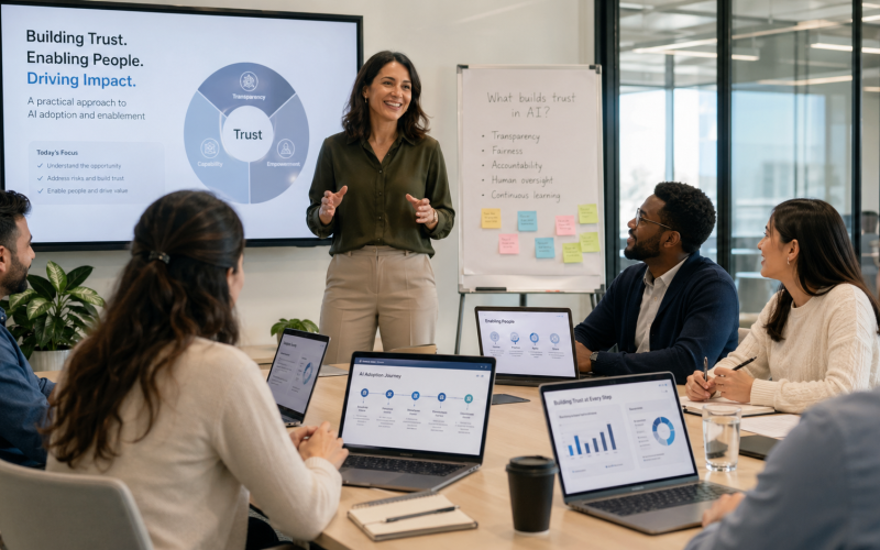 Case Study Trust, AI, Inclusion, and Voluntary Turnover at a Large Enterprise